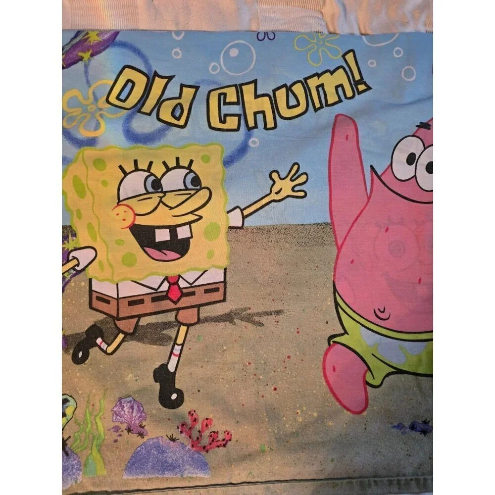 Vintage 2000 Spongebob Squarepants Patrick Best Friends Pillowcase